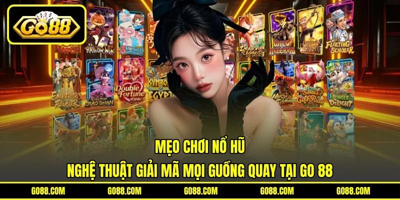 Mẹo Chơi Nổ Hũ | Nghệ Thuật Giải Mã Mọi Guồng Quay Tại GO 88