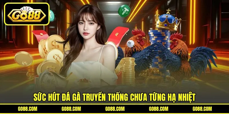Sức hút đá gà truyền thống chưa từng hạ nhiệt