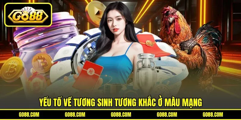 Yếu tố về tương sinh tương khắc ở màu mạng